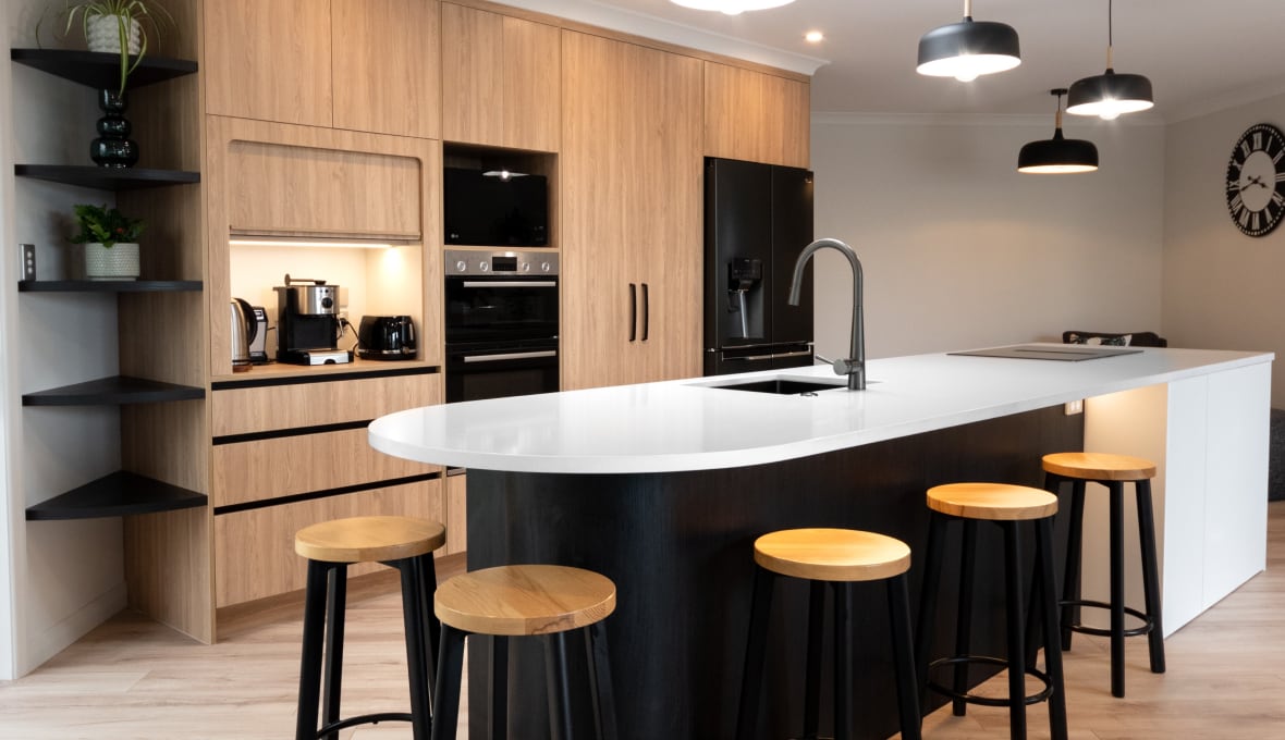 Award winning kitchen renovation in Tauranga by Sharon Giblett