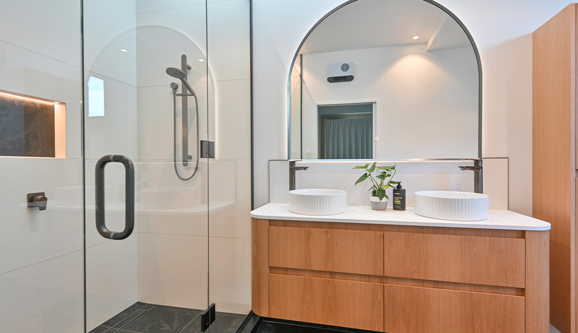 A Stunning Bathroom Renovation in Ahuriri, Napier by Sophia at Refresh Renovations