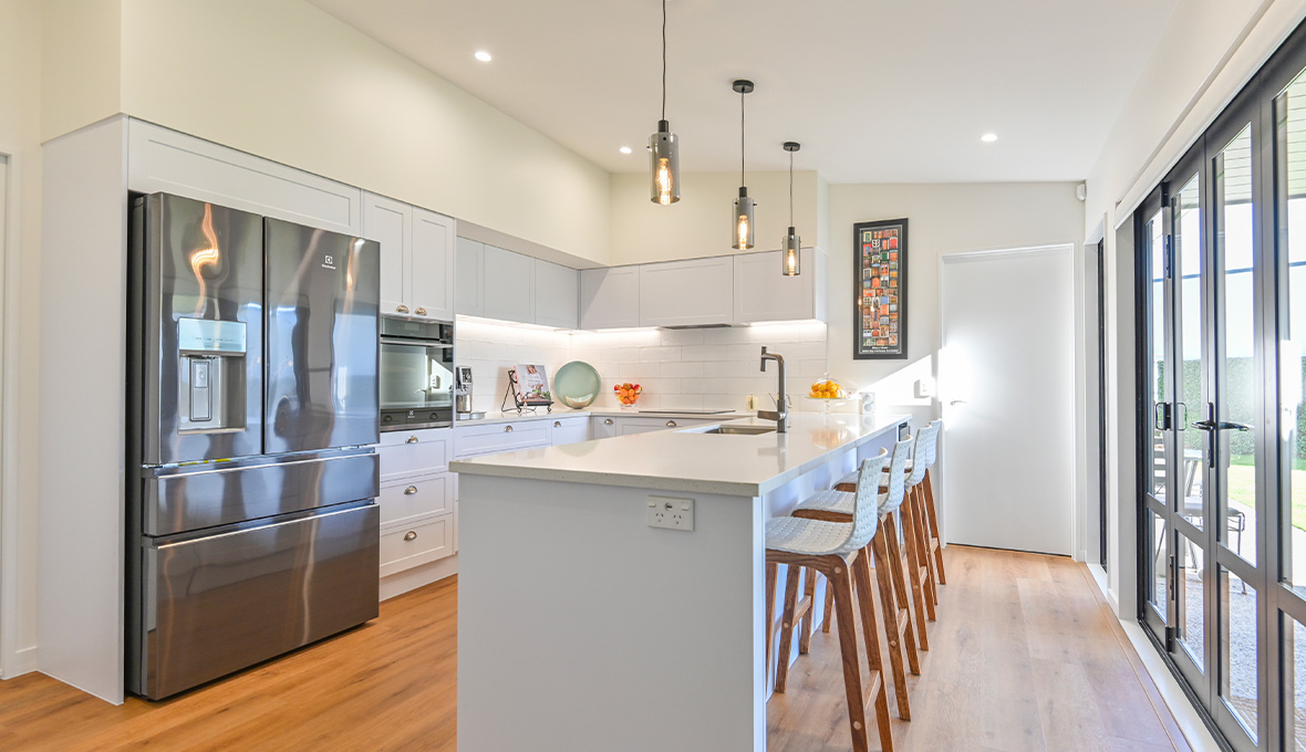 Kitchen renovation in Havelock North by Sophia at Refresh Renovations