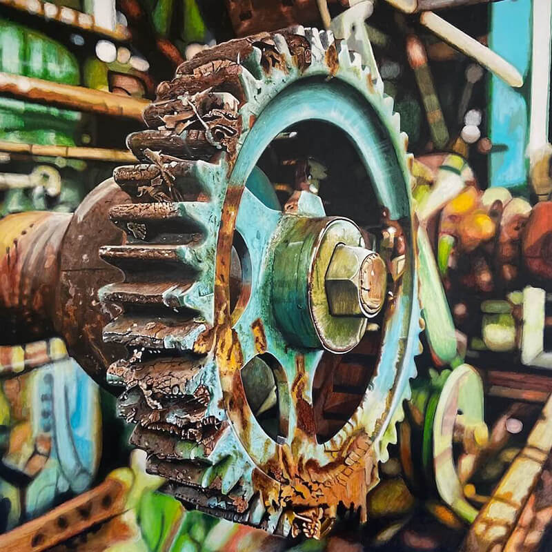 Rusty Cogwheel