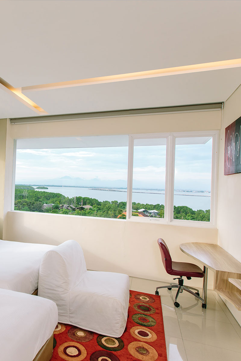 Family Room at Mahogany Hotel Nusa Dua with Bali bay view