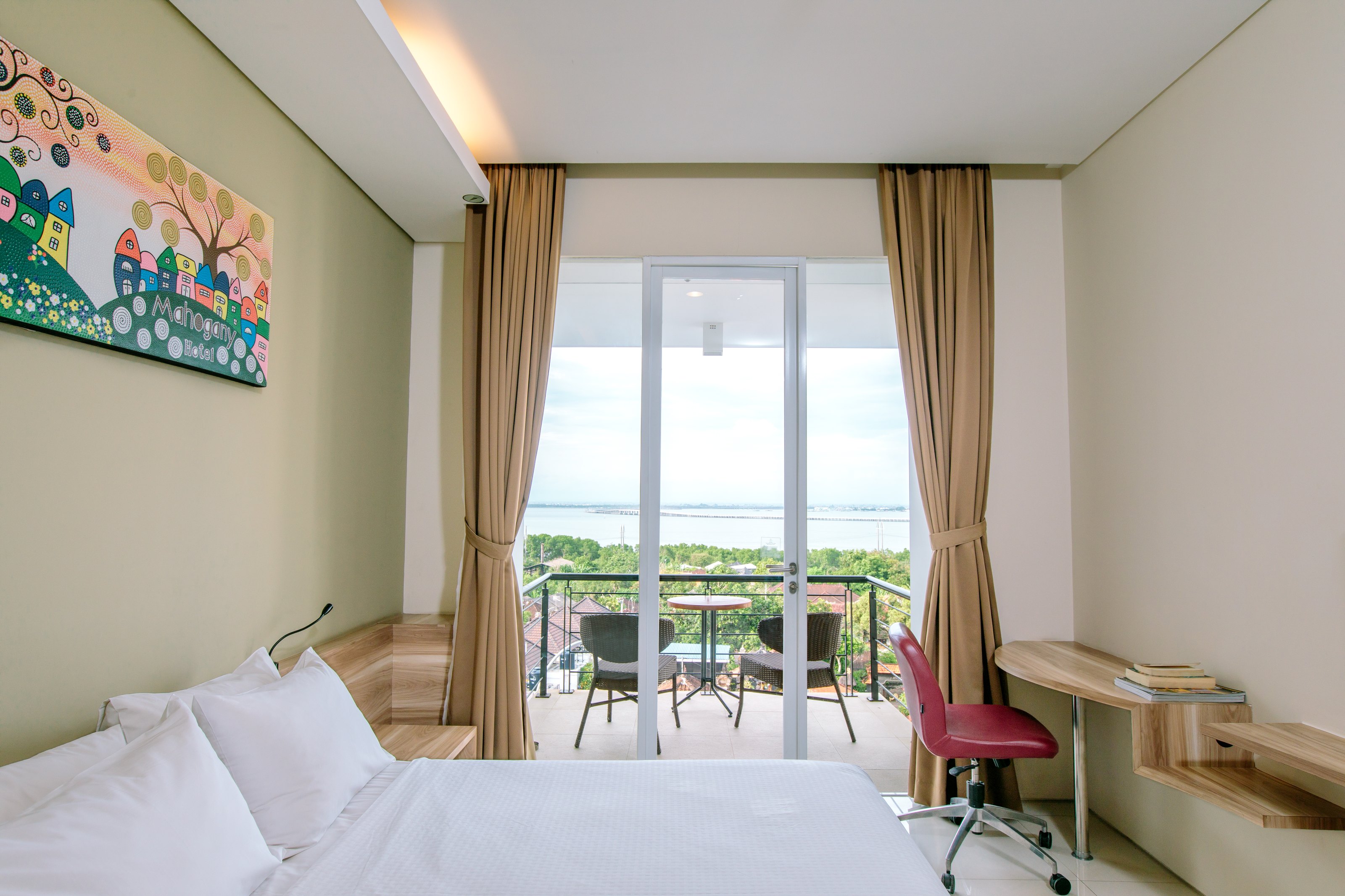 Deluxe Room main view at Mahogany Hotel Nusa Dua, Bali