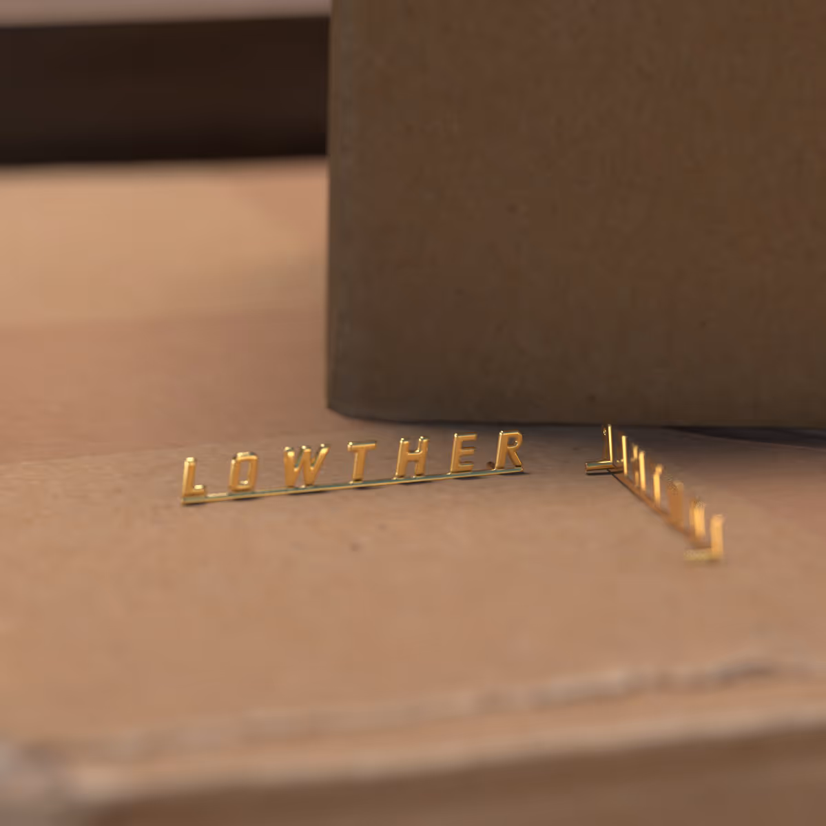 Official Metal Lowther Badges