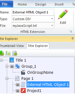 Insert External Text File in Lectora