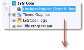 Use Variables to Display Message Action
