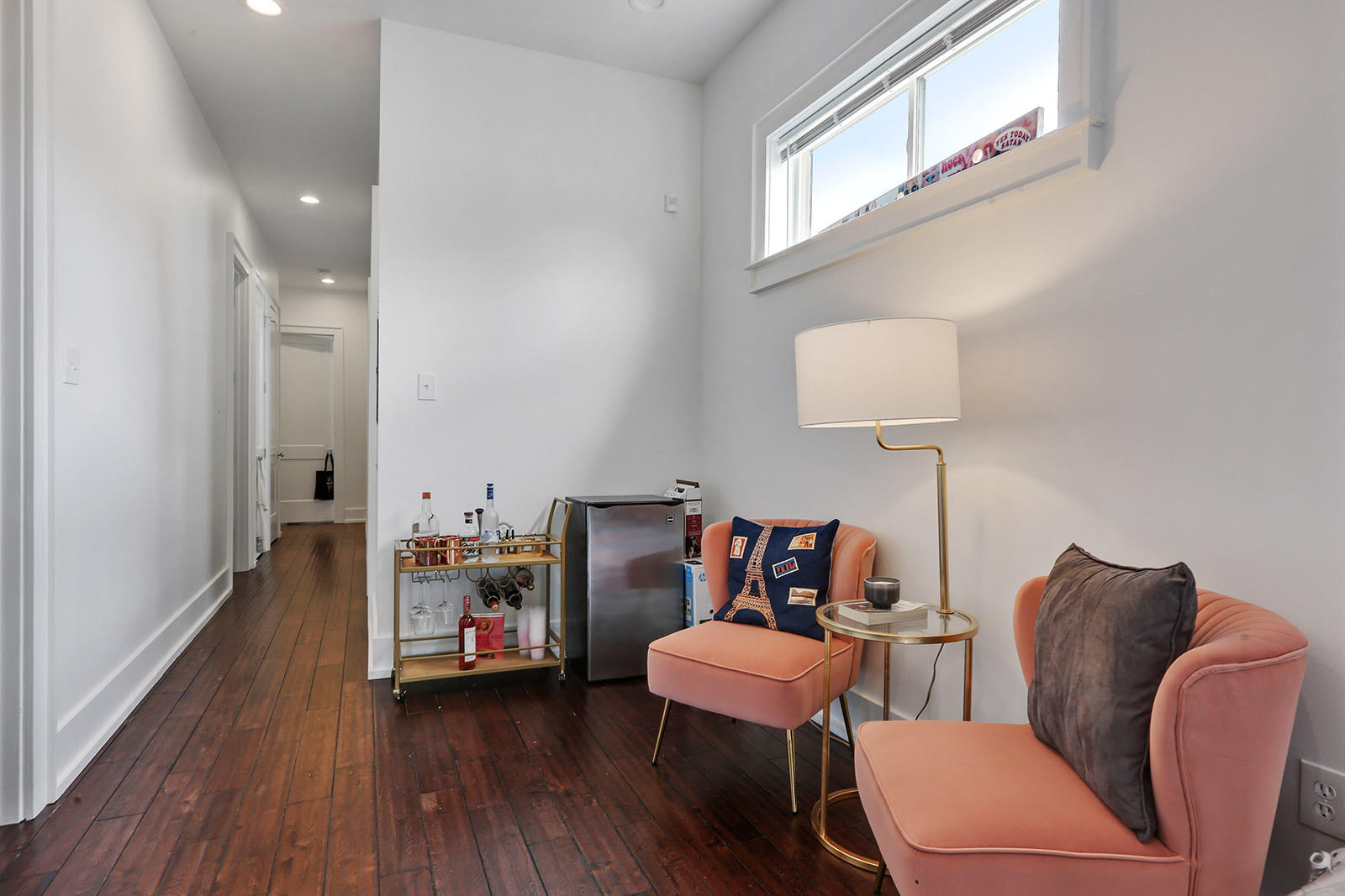 Modern interior in an Amicus student housing property at Tulane