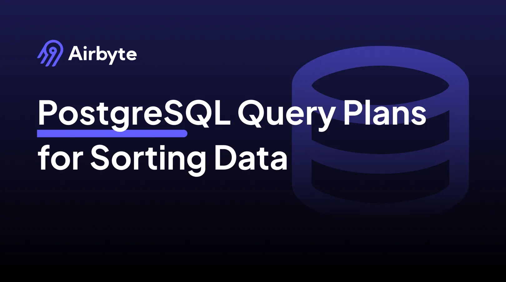 PostgreSQL Query Plans for Sorting Data