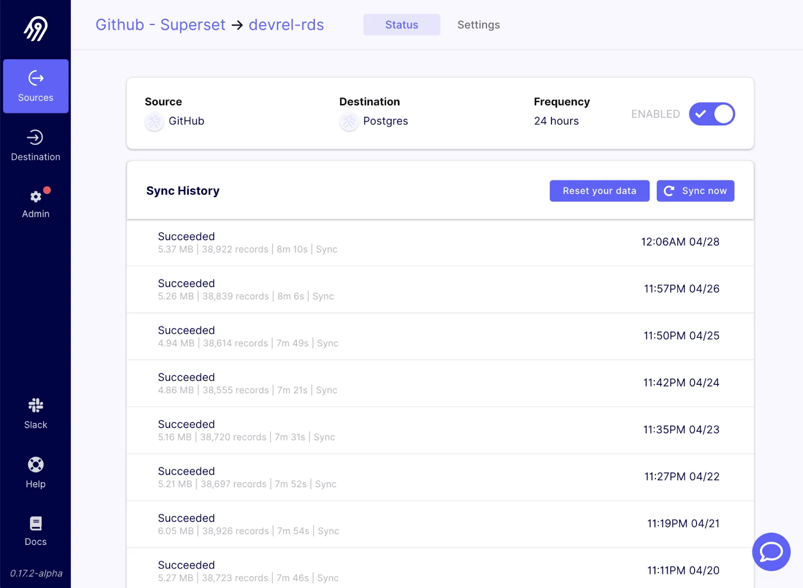 Airbyte Interface