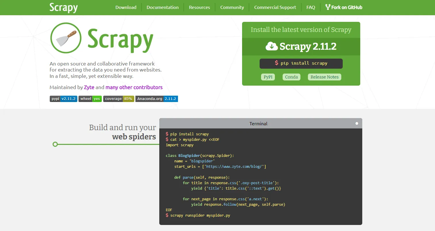 Scrapy