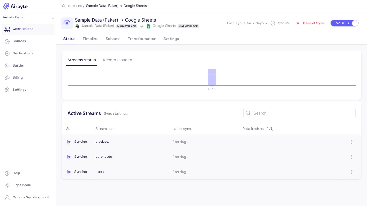 Check Connection Status