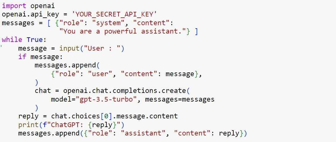 Python Workflows for ChatGPT Automation