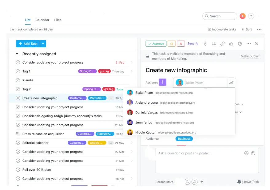 Assign Task