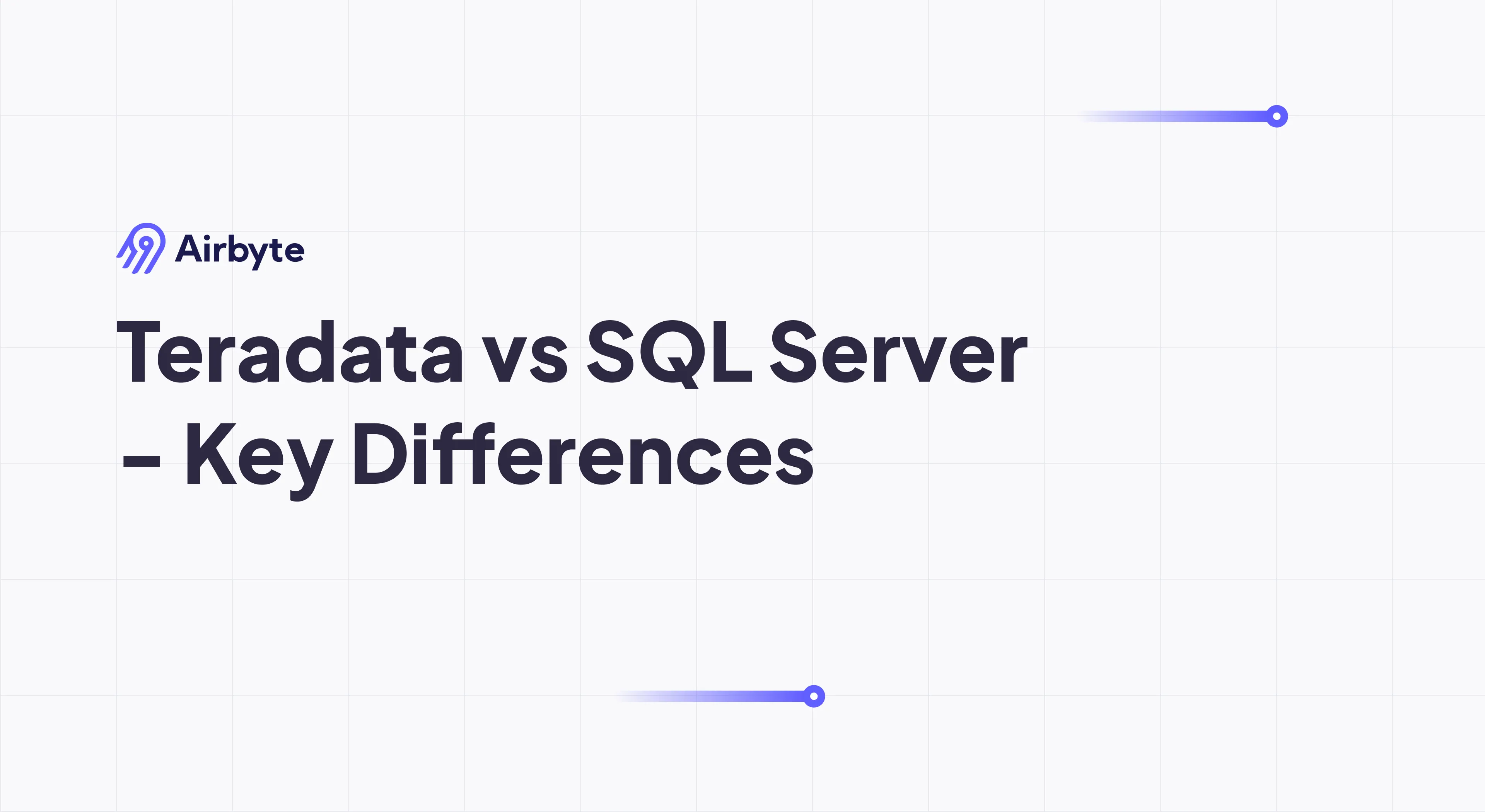 Teradata vs SQL Server - Key Differences