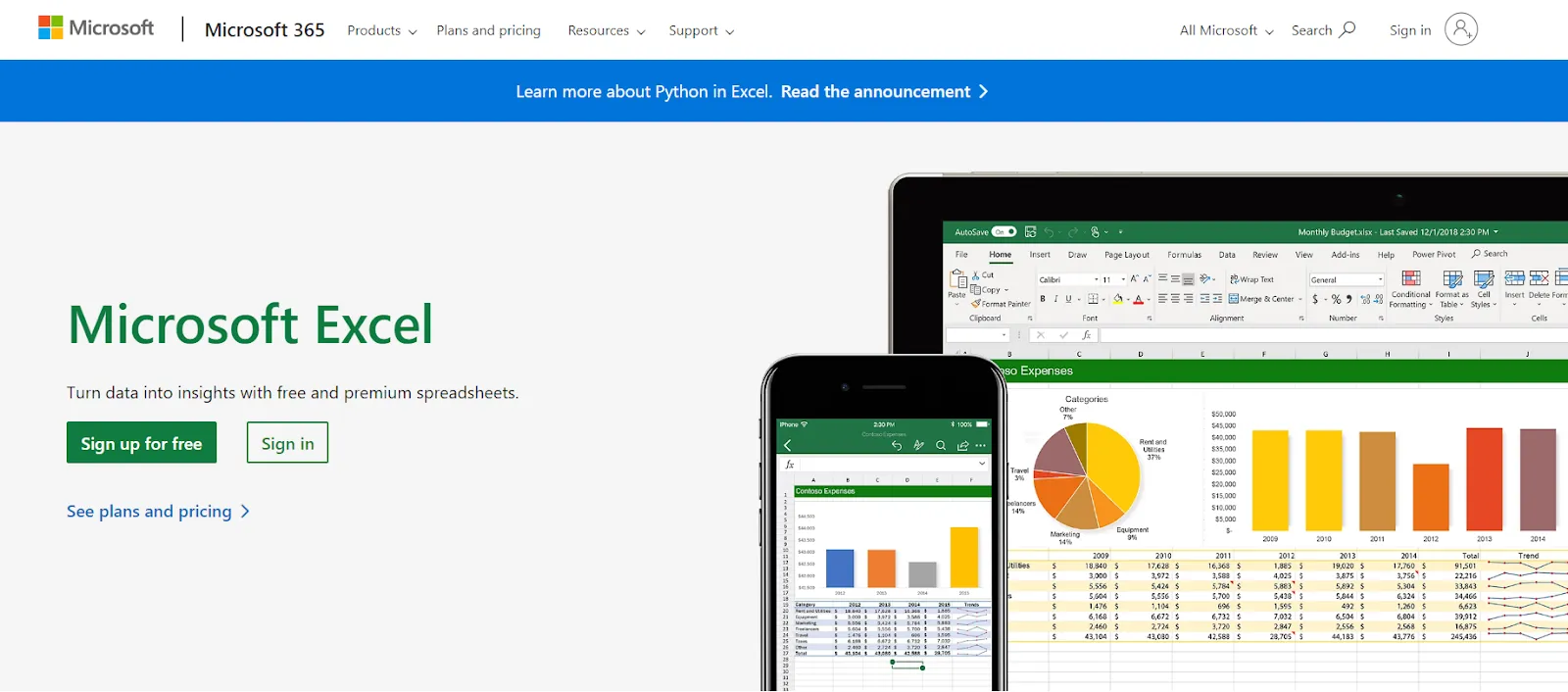 Microsoft Excel