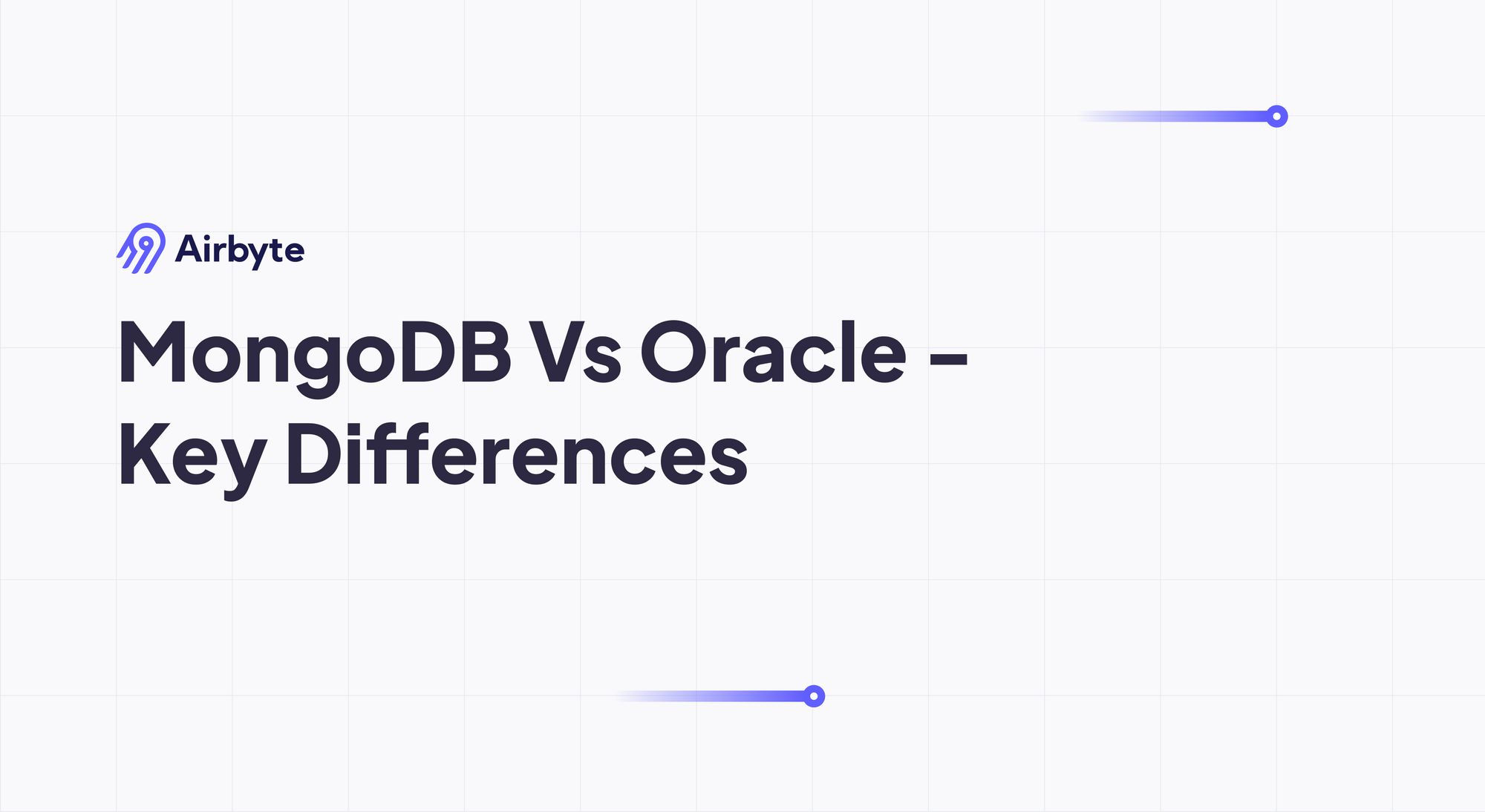 MongoDB Vs Oracle - Key Differences | Airbyte