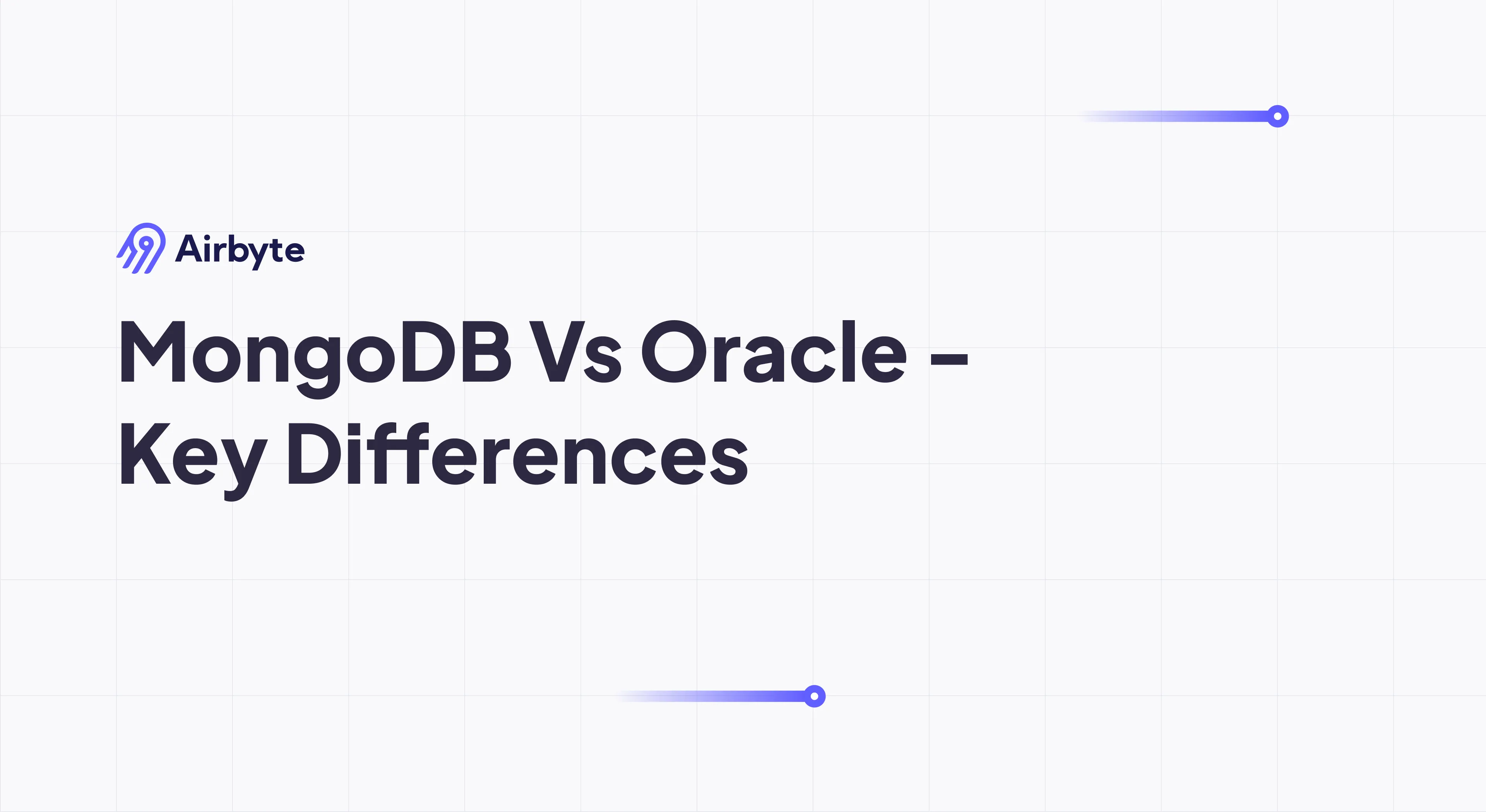 MongoDB Vs Oracle - Key Differences