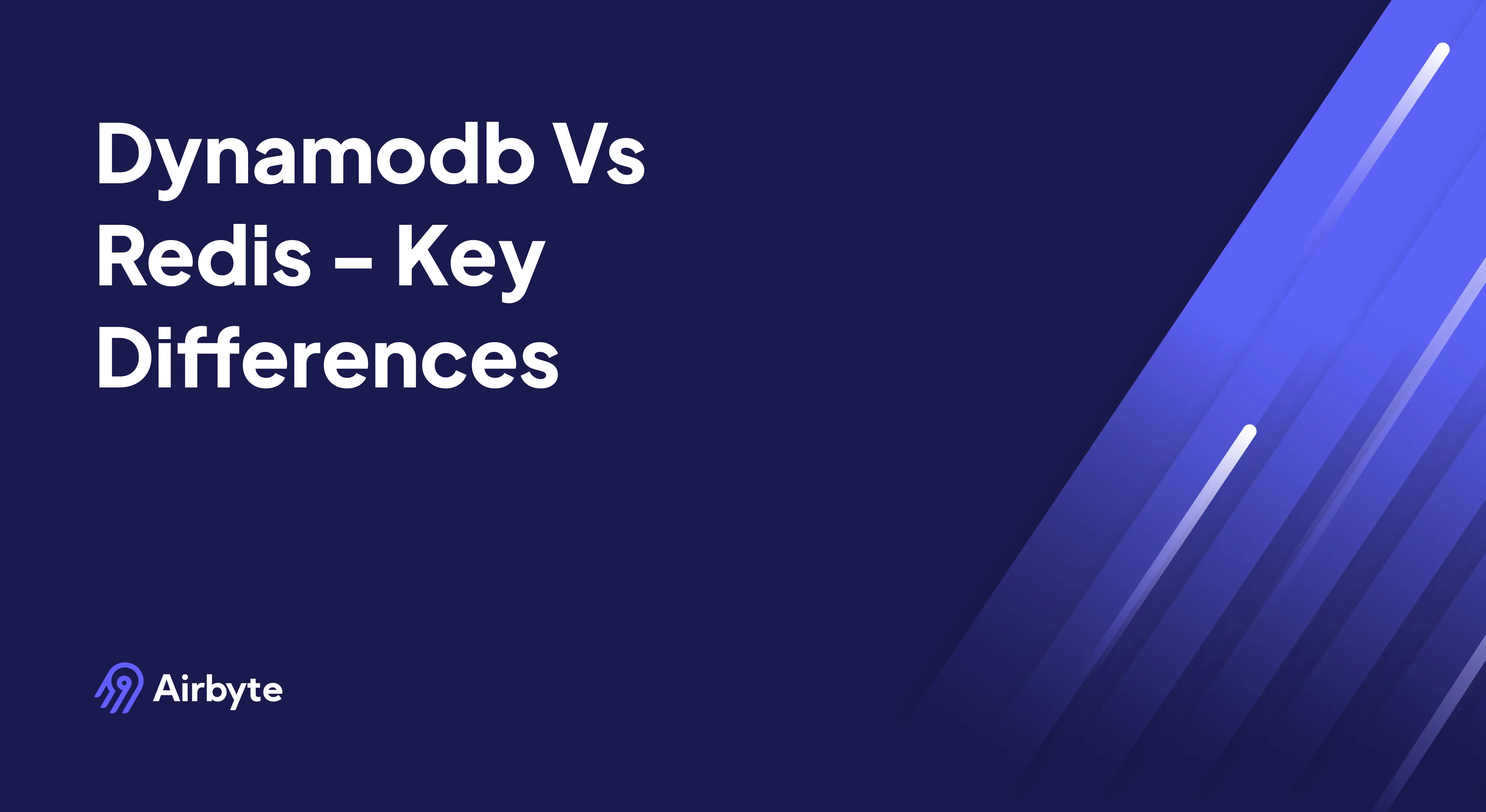 DynamoDB vs Redis - Key Differences