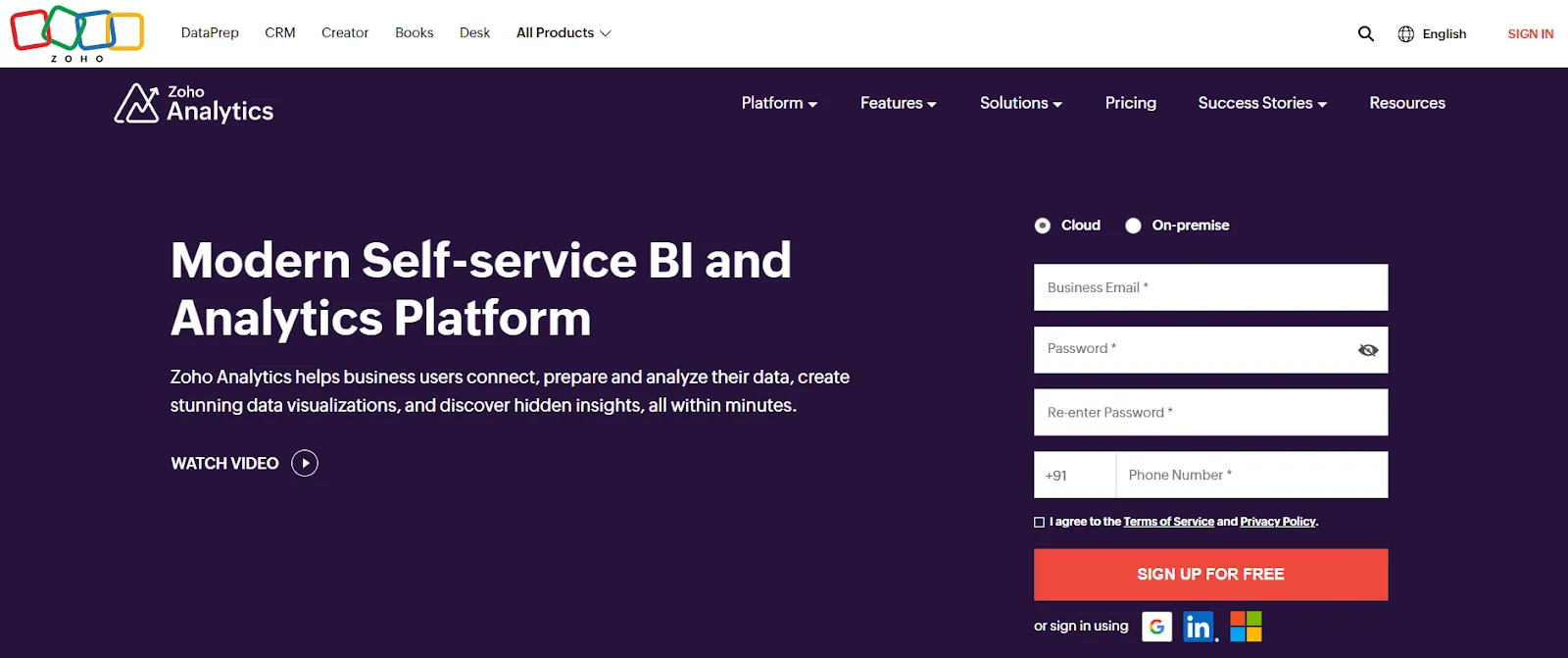 Zoho Analytics