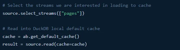 Extracting Streams from GA4