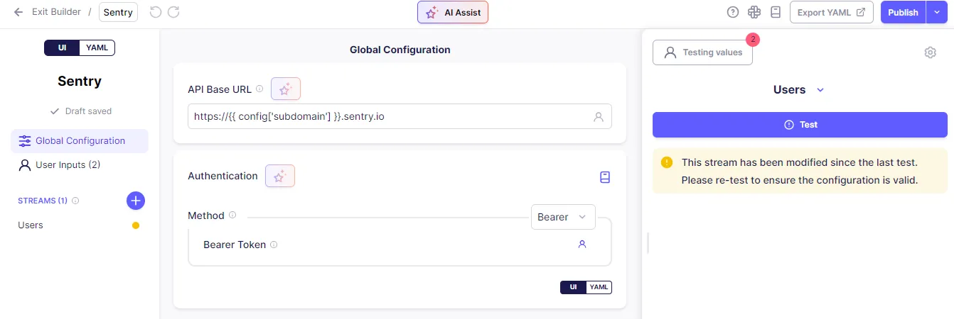 Global Configuration