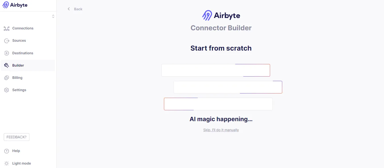 Building Connectors from Scratch