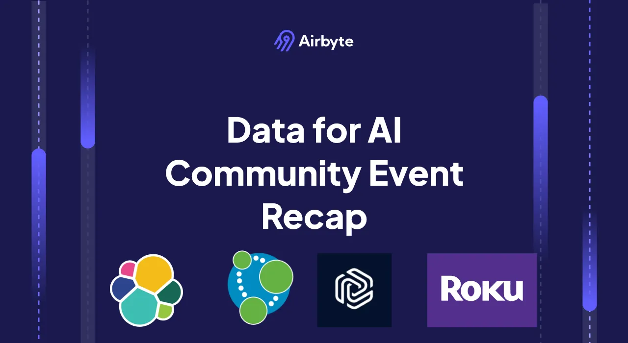 Pizza, Vector Search, and more at the Data for AI Community Event Recap