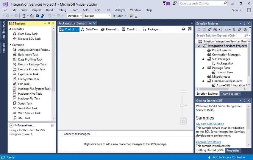 List of SSIS Components