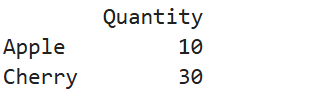 DataFrame from Another DataFrame