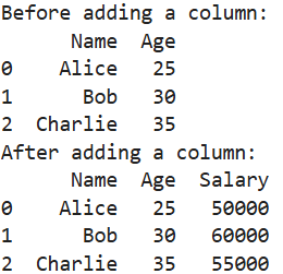 Adding a Column to a DataFrame