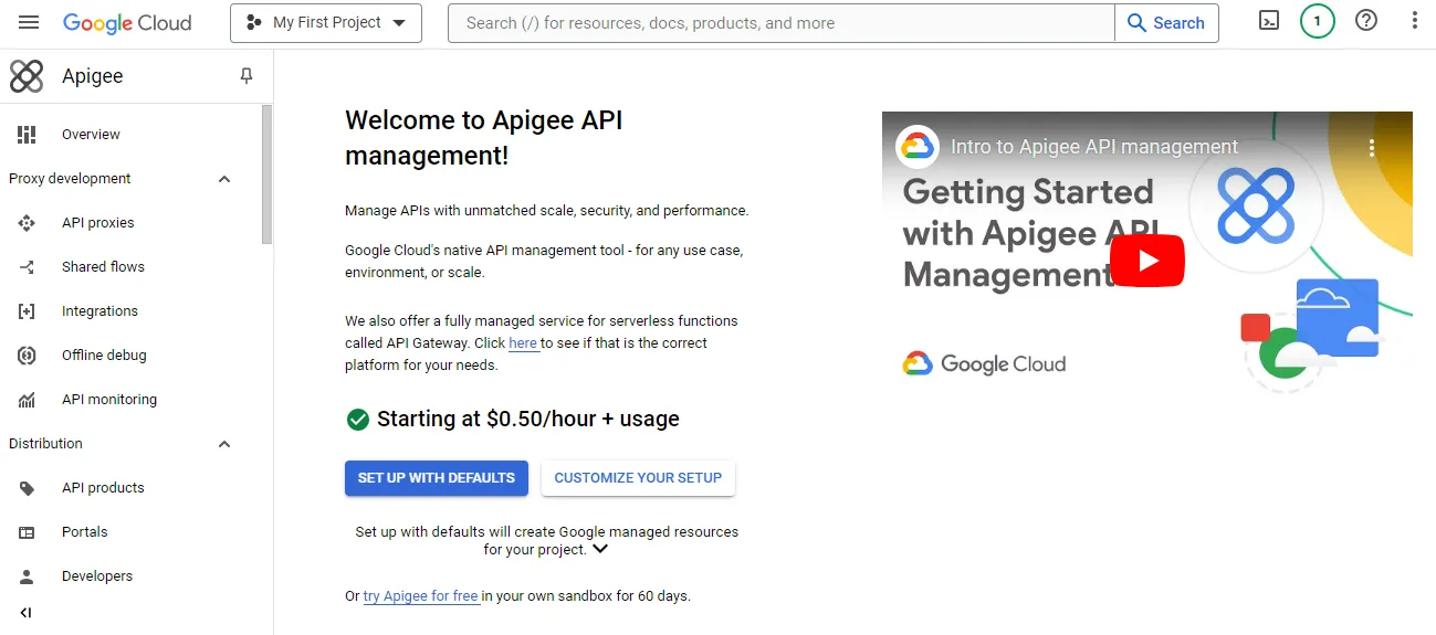 Apigee API Management