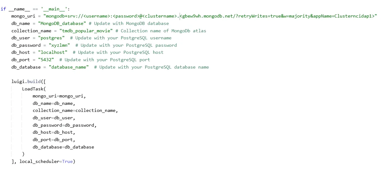 Run the ETL Pipeline to Migrate Data