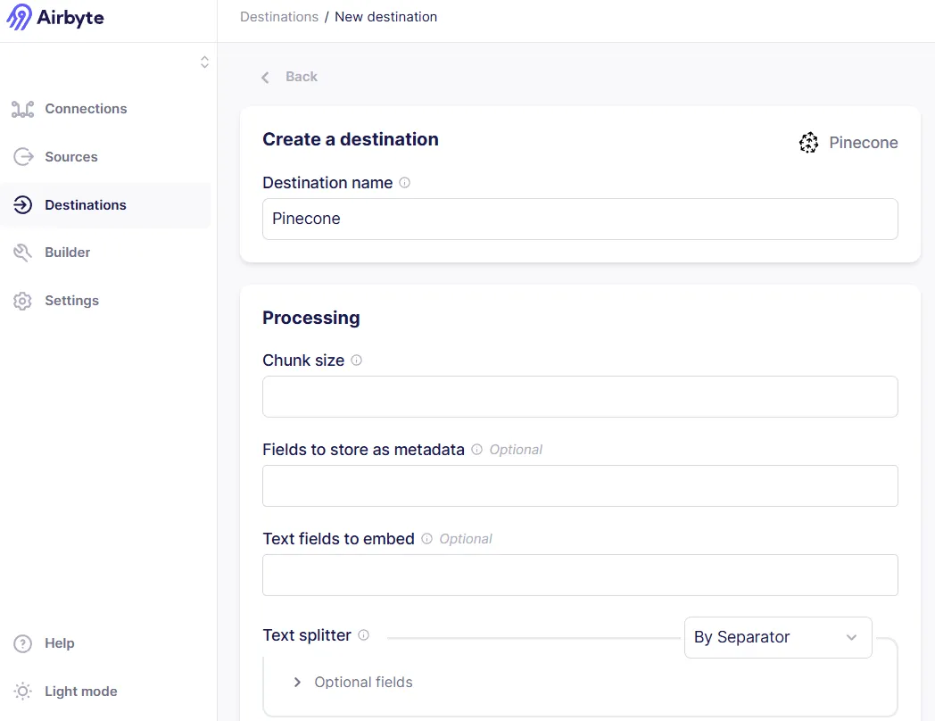 Configure Zendesk Destination