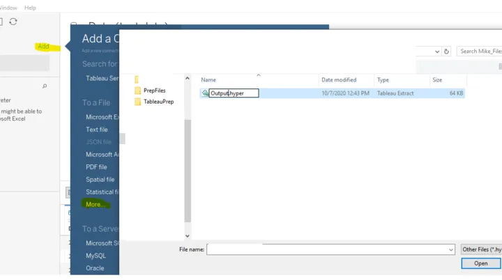 Customer Hyper File