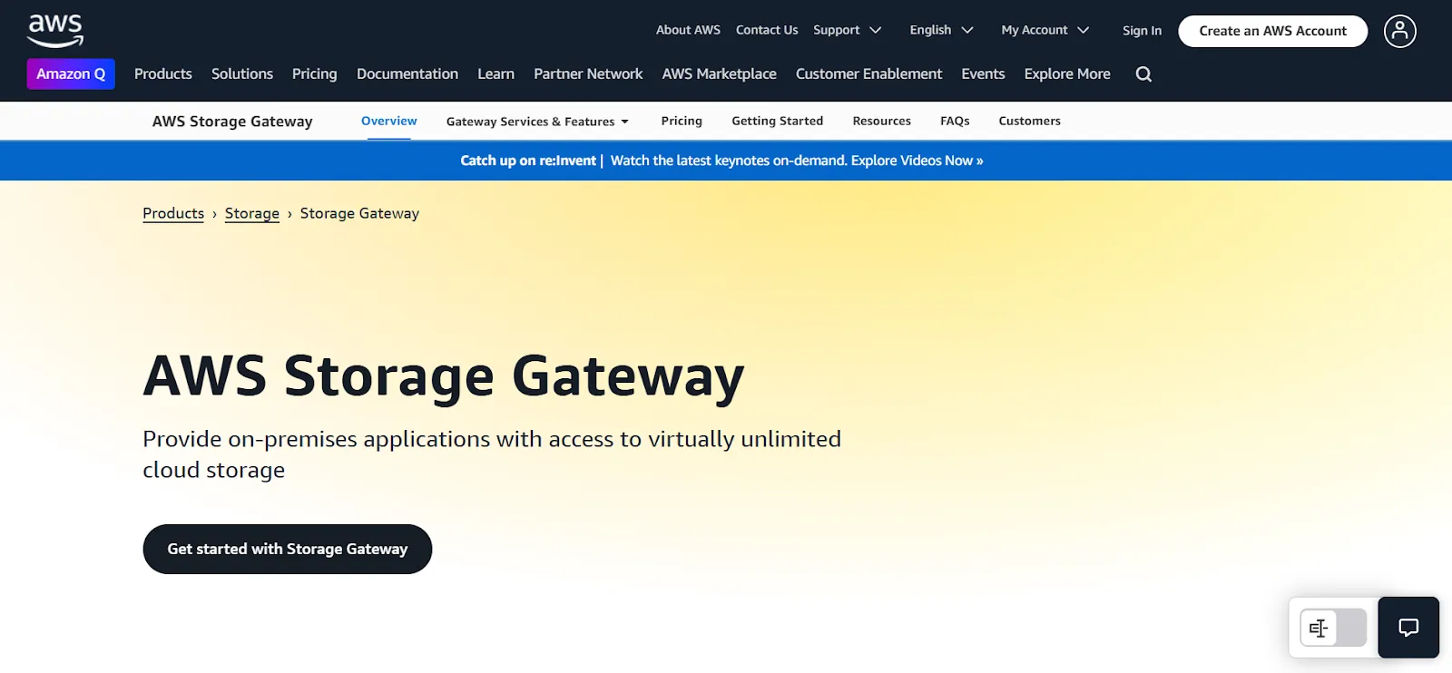 AWS Storage Gateway