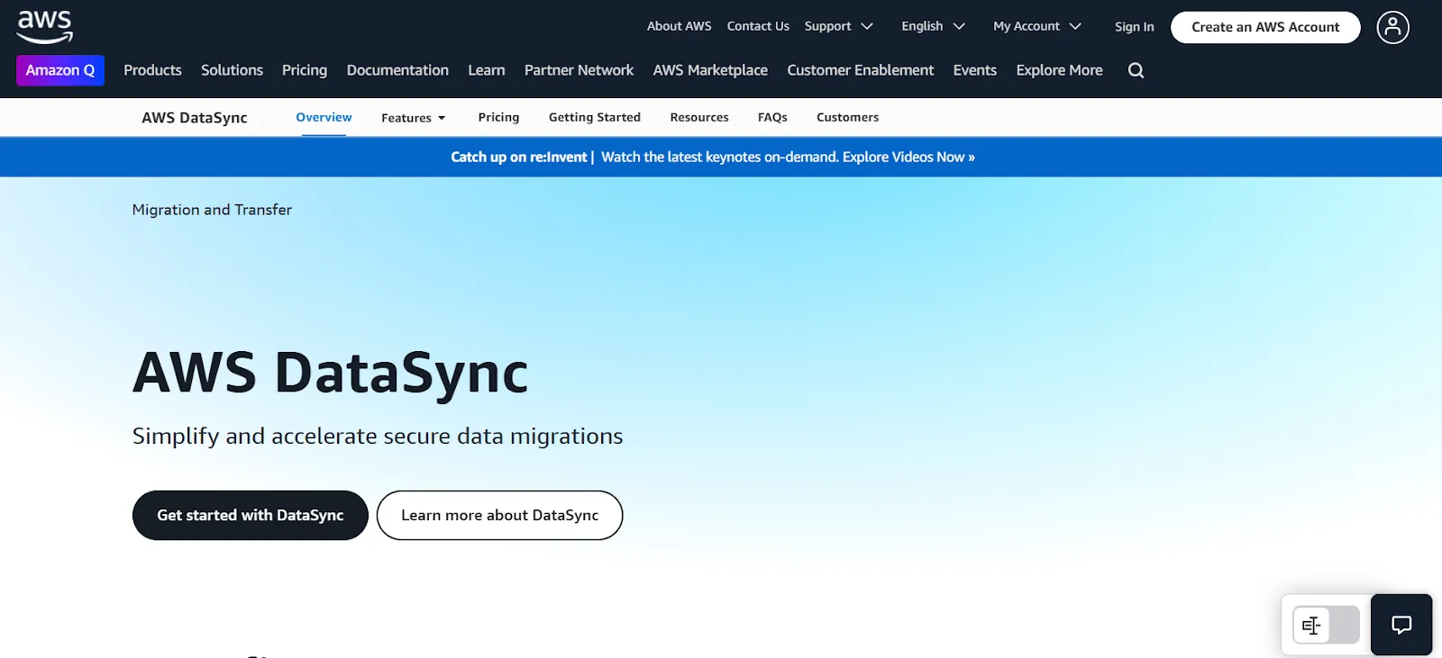 AWS DataSync