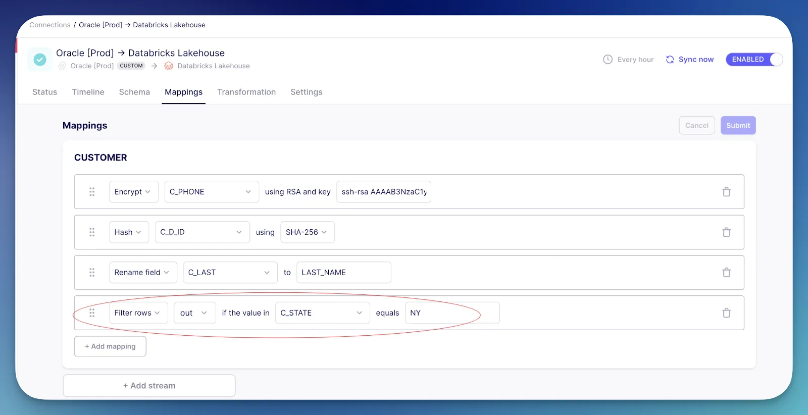 Airbyte Mappings