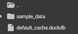 Cached Data Directory