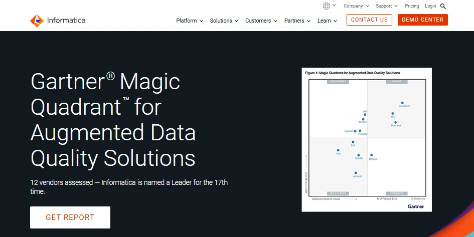 Informatica Intelligent Data Management Cloud