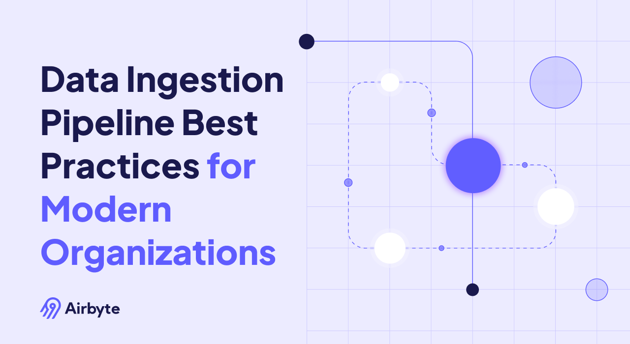 Data Ingestion Pipeline Best Practices for Modern Organizations