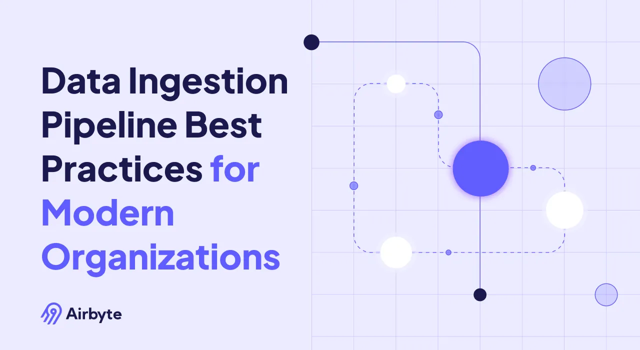 Data Ingestion Pipeline Best Practices for Modern Organizations