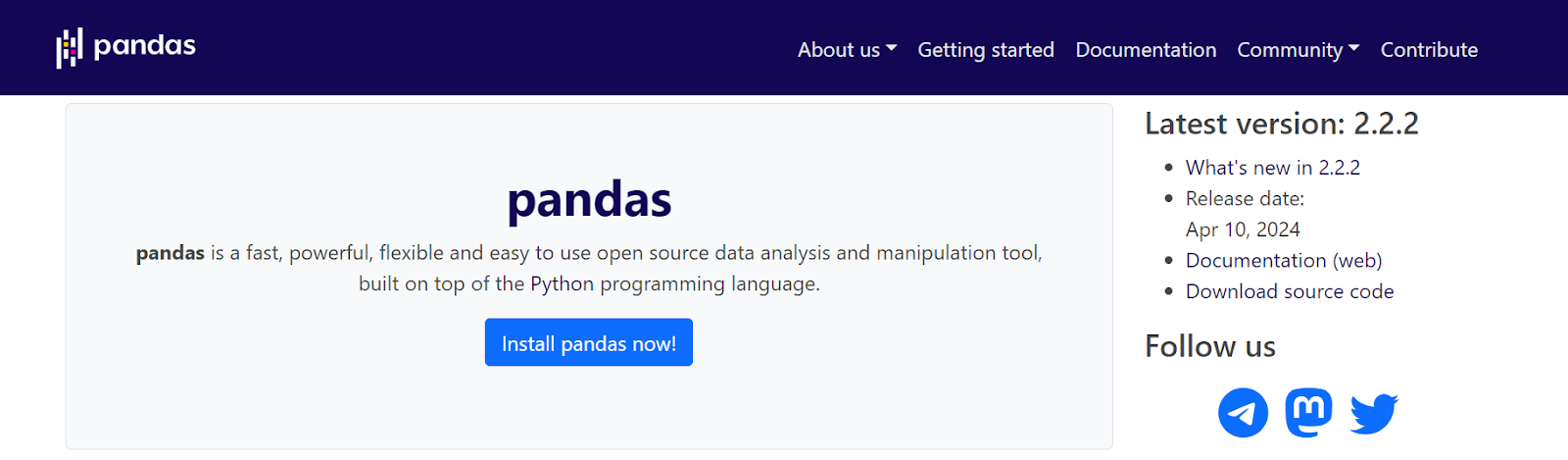 Pandas