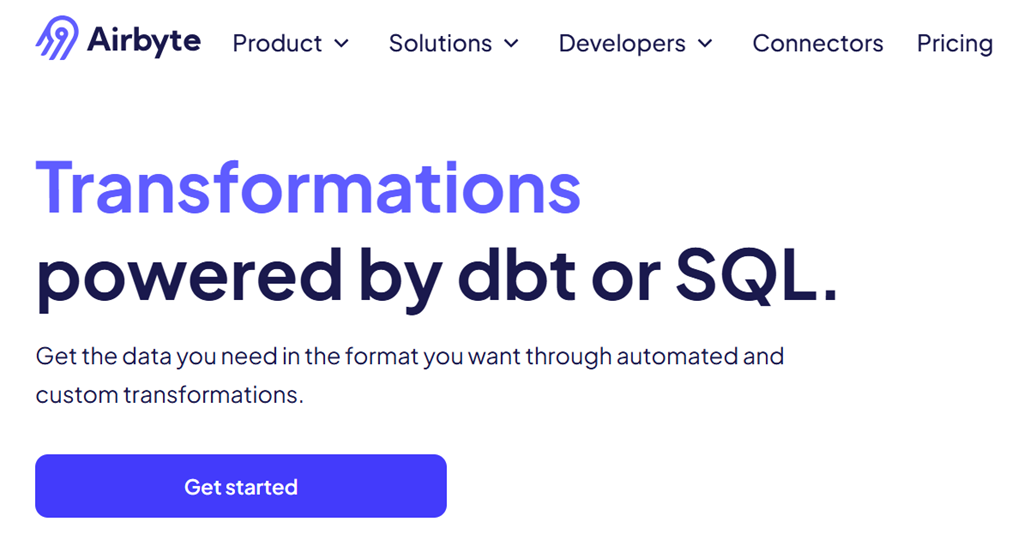 Airbyte + dbt