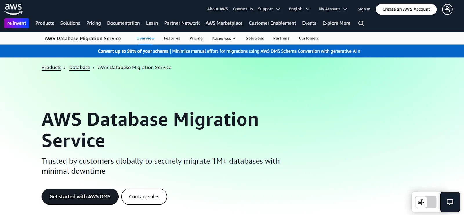 AWS Database Migration Service