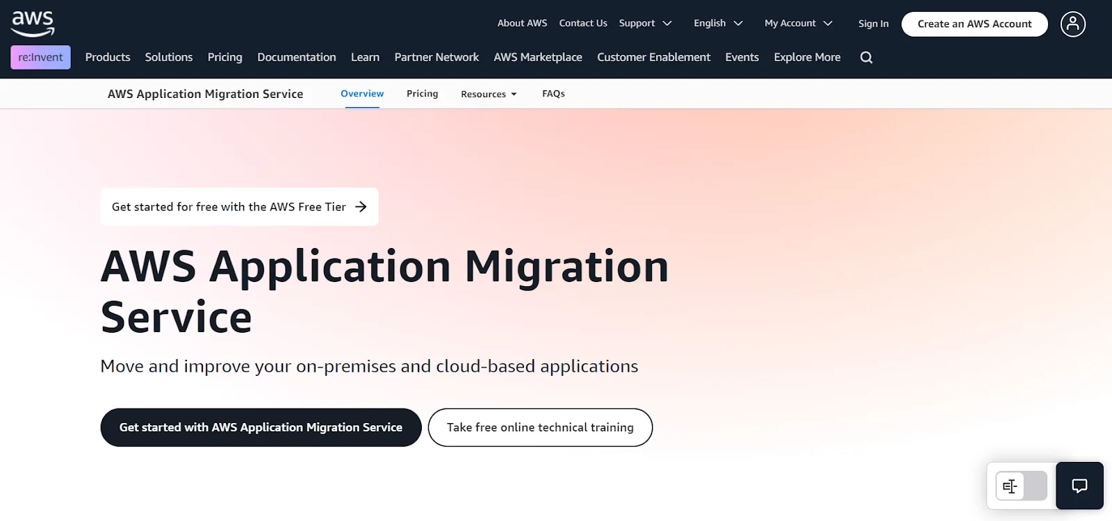 AWS Application Migration Service