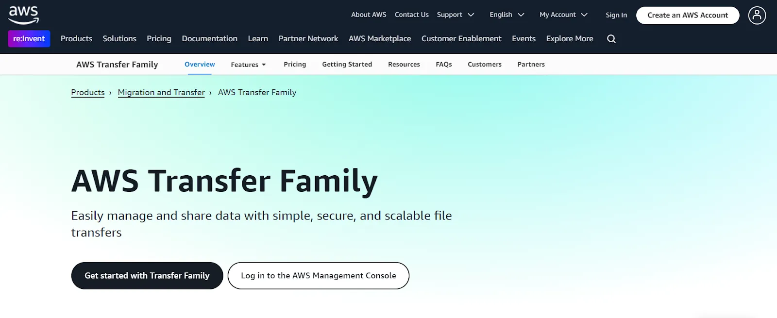 AWS Transfer Family
