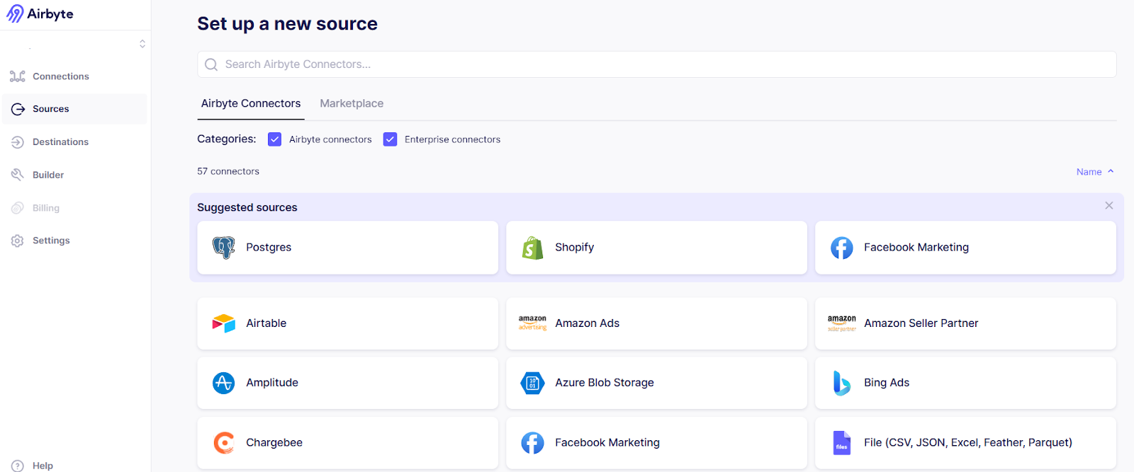 Configuring Source