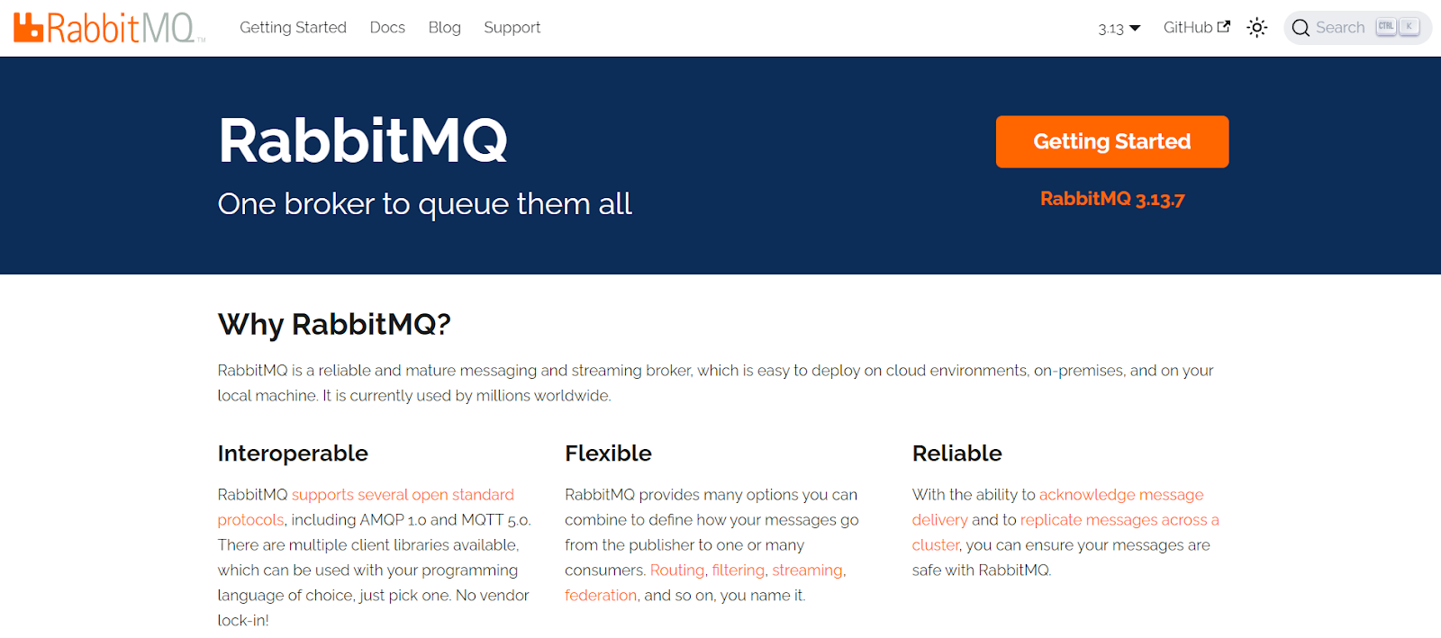 Image 1: RabbitMQ