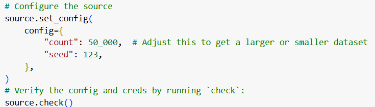 Configuring Source Connector