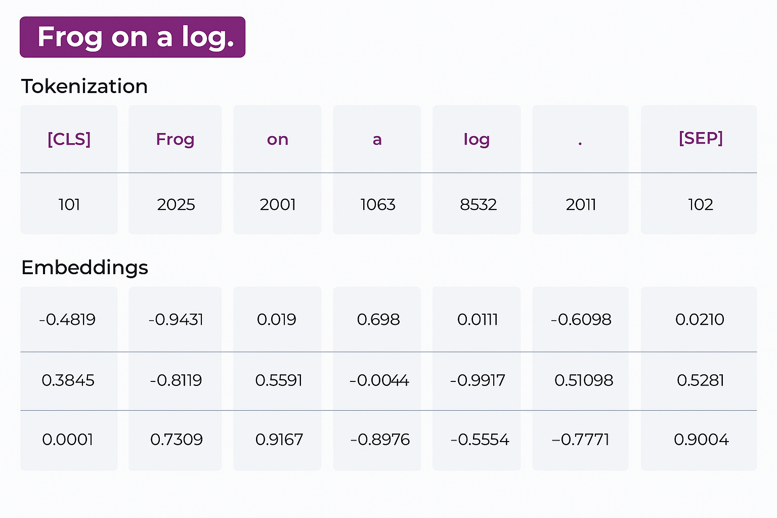 Image 1: Example of Tokenization