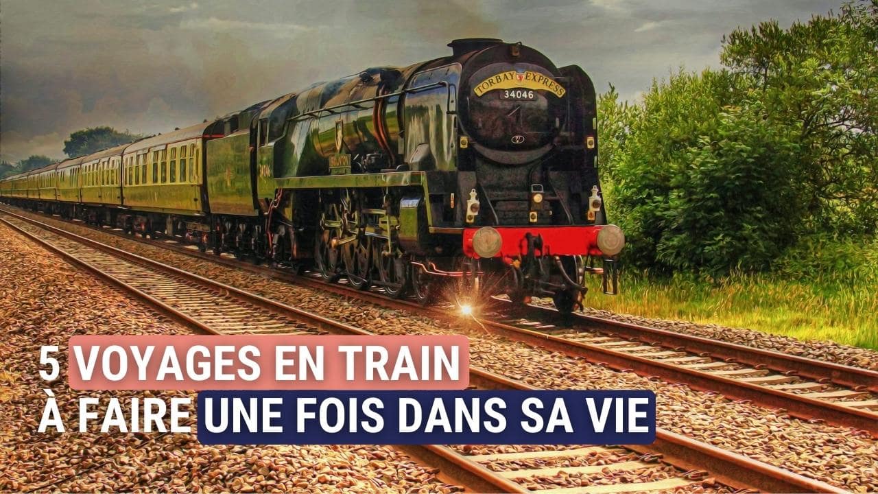 Illustration de l'article : 🚂 5 voyages en train, à faire une fois dans sa vie